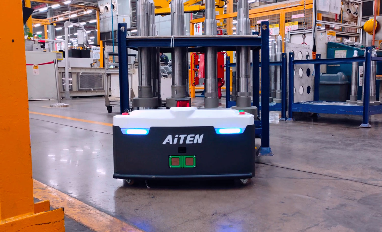 艾弗森ballbet.comAGV机器人助企业复工